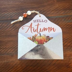 🎉5/$10 Hello Autumn sign
